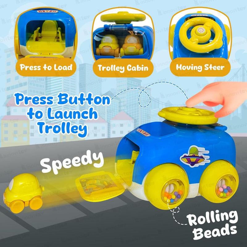 innovitoy Catapult Car Toys - Multicolor