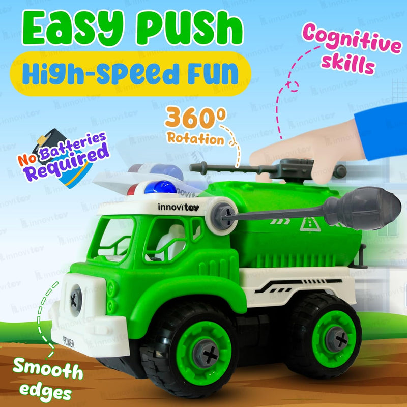 innovitoy DIY Construction Friction Toys