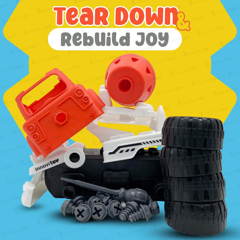 innovitoy DIY Construction Friction Toys