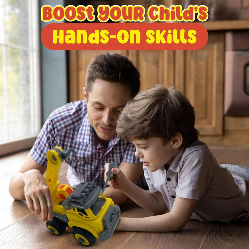 innovitoy DIY Construction Friction Toys