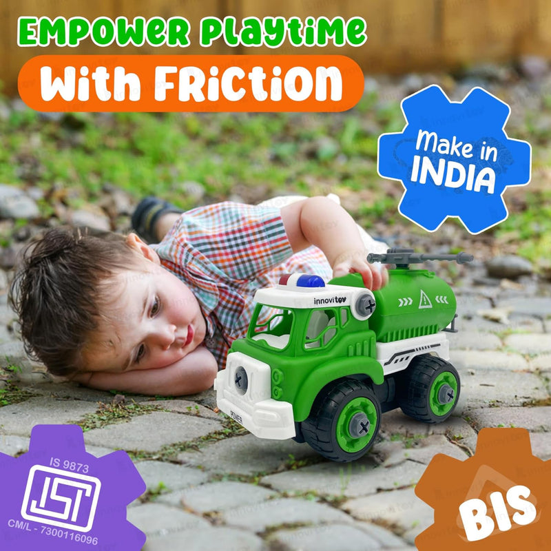 innovitoy DIY Construction Friction Toys