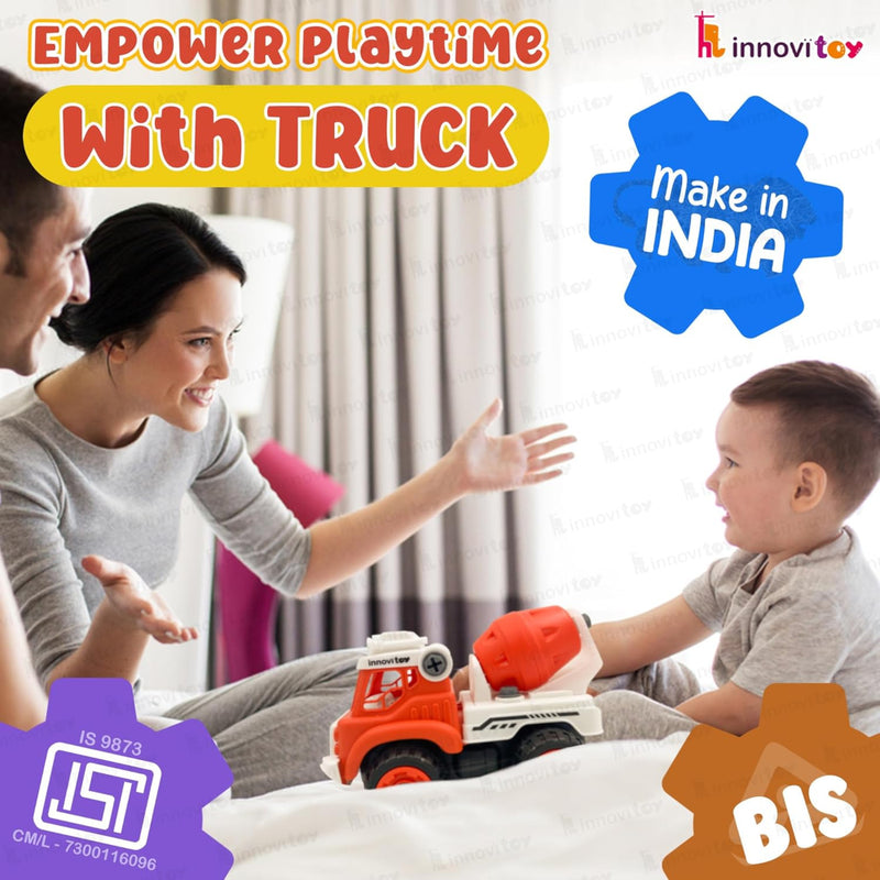 innovitoy DIY Construction Friction Toys