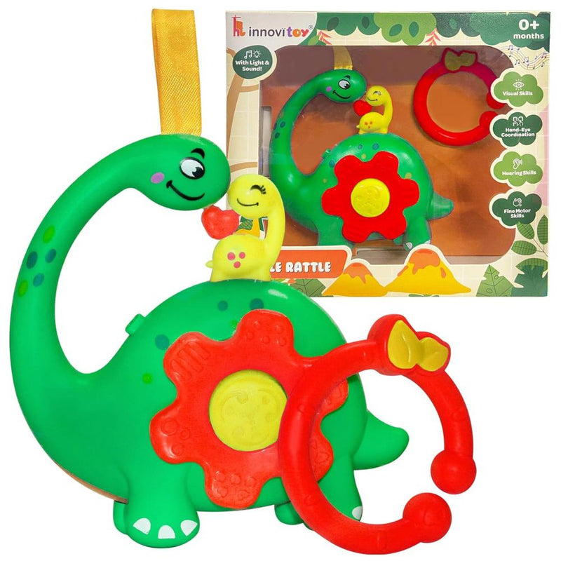 innovitoy Musical Cradle Rattle - Box Packing ( Multi Color)