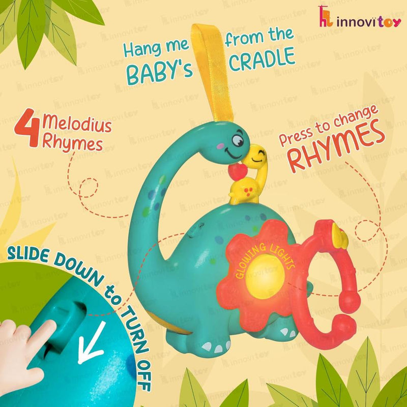 innovitoy Musical Cradle Rattle - Box Packing ( Multi Color)