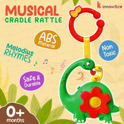 innovitoy Musical Cradle Rattle - Box Packing ( Multi Color)