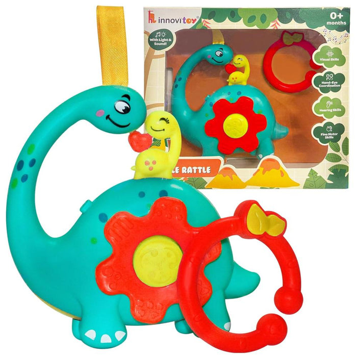 innovitoy Musical Cradle Rattle Box Packing Multi Color) — Toycra