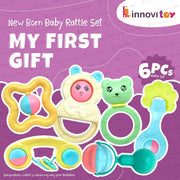 innovitoy My First Gift Premium Rattle Set - Multi Color