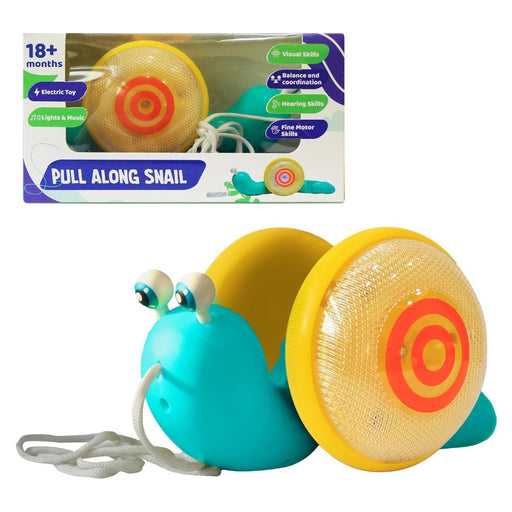 innovitoy Pull Along Snail-Active Play-Innovitoy-Toycra