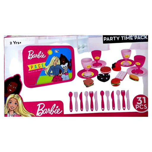 itoys Barbie Party Time Pack -31 Pcs-Pretend Play-Itoys-Toycra