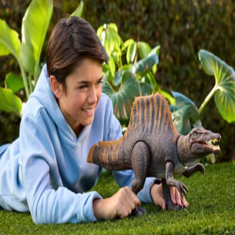 Jurassic World Rebirth Tail Thrasher Spinosaurus Action Figure