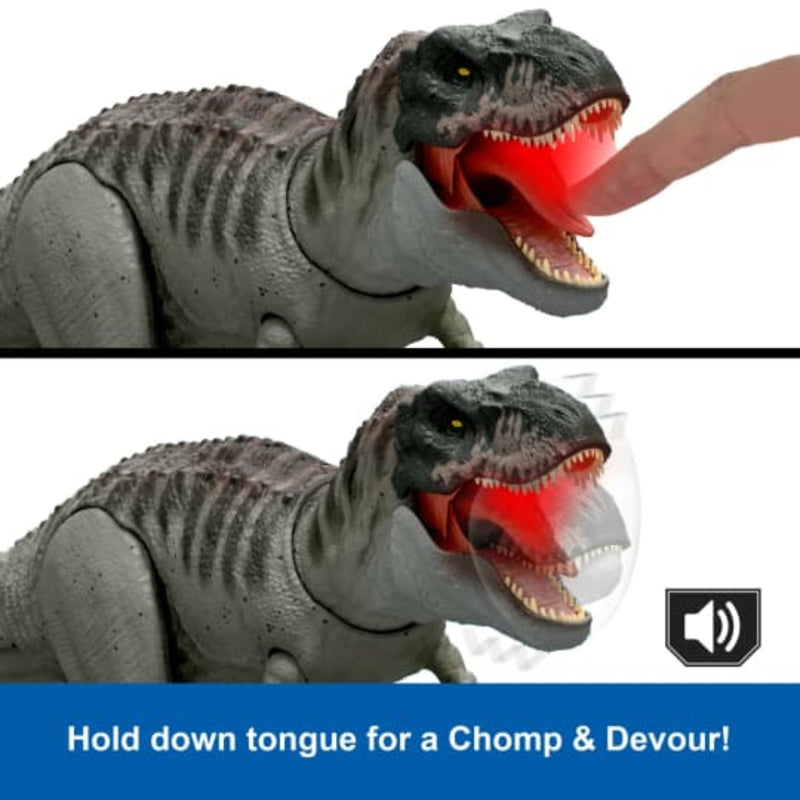 Jurassic World Rebirth Power Devour Tyrannosaurus Rex Dinosaur Figure