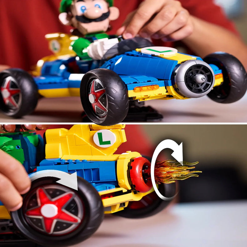 Lego 72050 Super Mario Mario Kart – Luigi & Mach 8 (2234 Pieces)