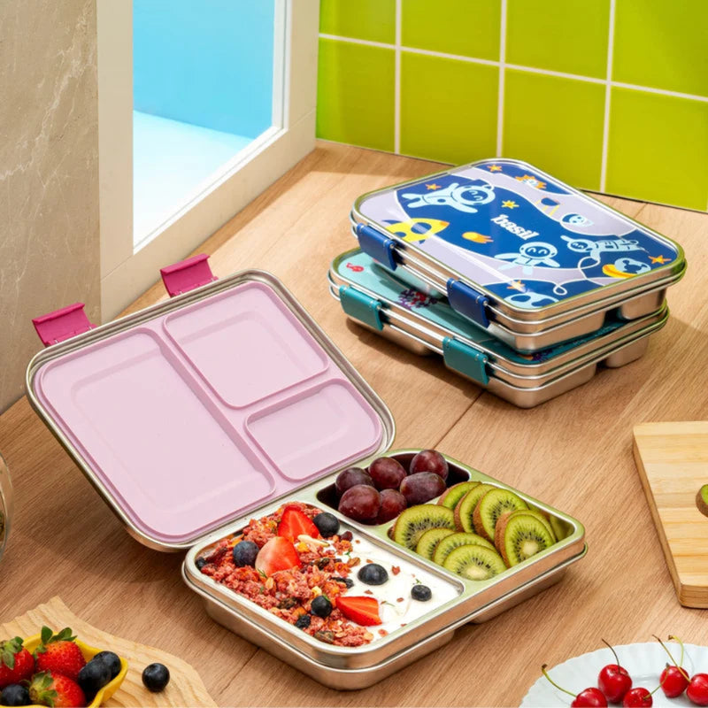 Basil Bento Neo 3 Section Lunch Box-1200ML