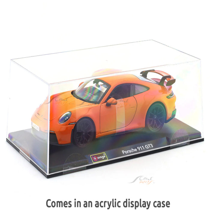 Bburago 1/24 2022 Orange Porsche 911 GT3 Collectible Die Cast Car-Vehicles-Bburago-Toycra