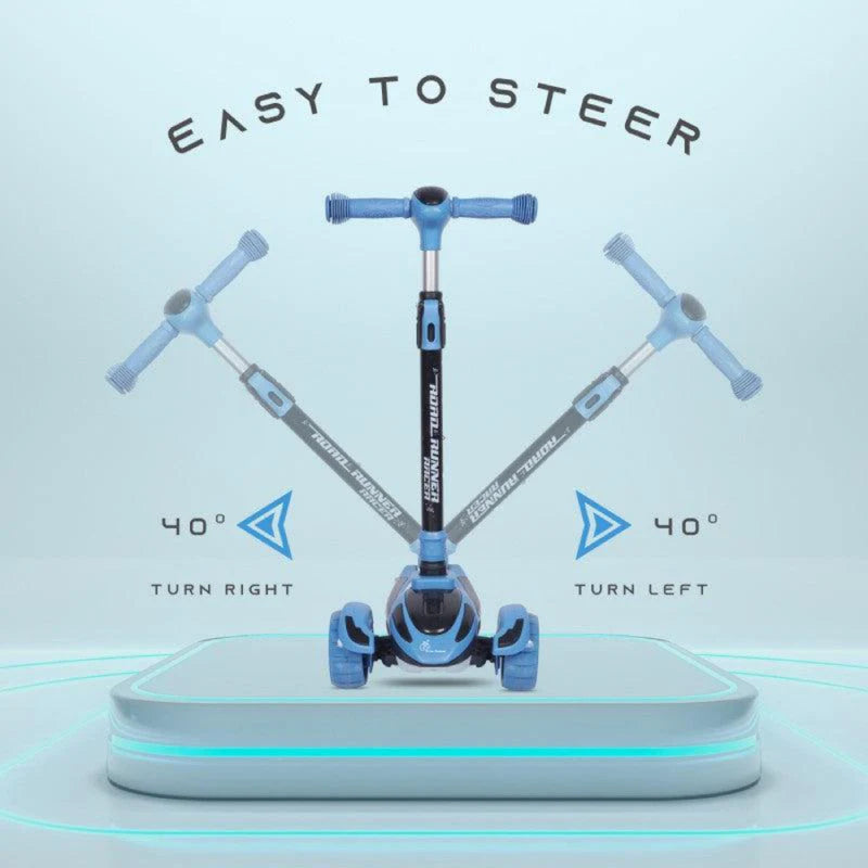 R For Rabbit Road Runner Racer Scooter -Blue Black