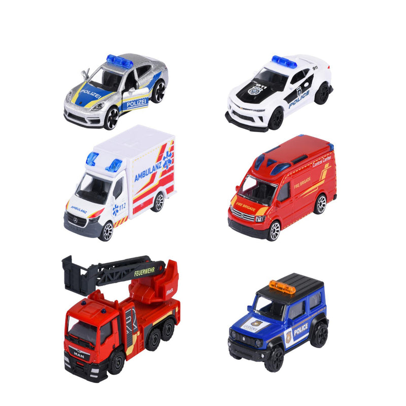 Majorette Rescue 3 Pieces Set