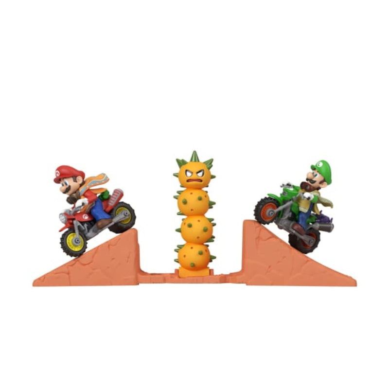 Hot Wheels Mario Kart Mario & Luigi Desert Jump