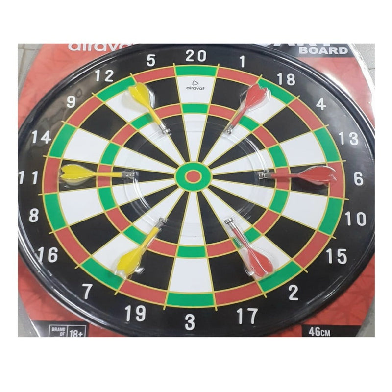 Airavat Magnetic Dart Board Large -903 (Multicolor)