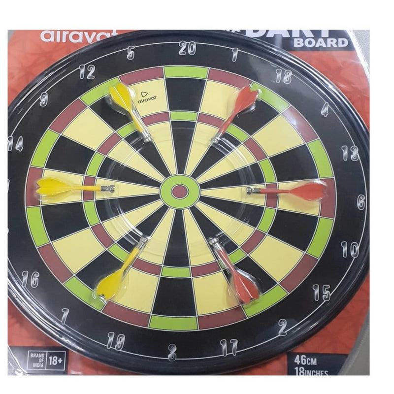 Airavat Magnetic Dart Board Large -903 (Multicolor)