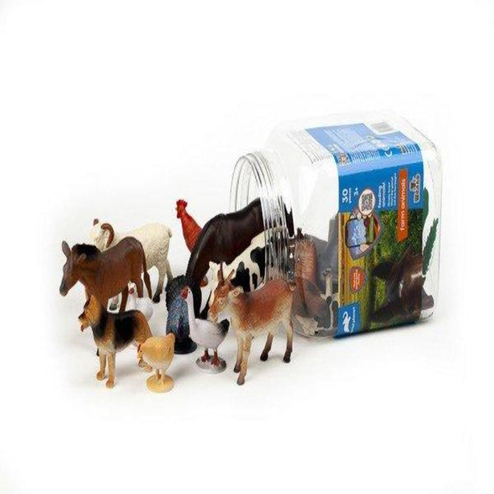 Animal Planet 30Pcs Farm Animals-Action & Toy Figures-Animal Planet-Toycra