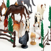 Animal Planet 30Pcs Farm Animals-Action & Toy Figures-Animal Planet-Toycra