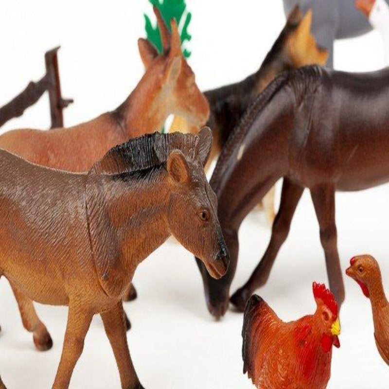 Animal Planet 30Pcs Farm Animals-Action & Toy Figures-Animal Planet-Toycra