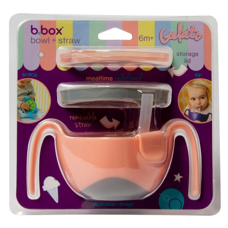 B.box Bowl + Straw