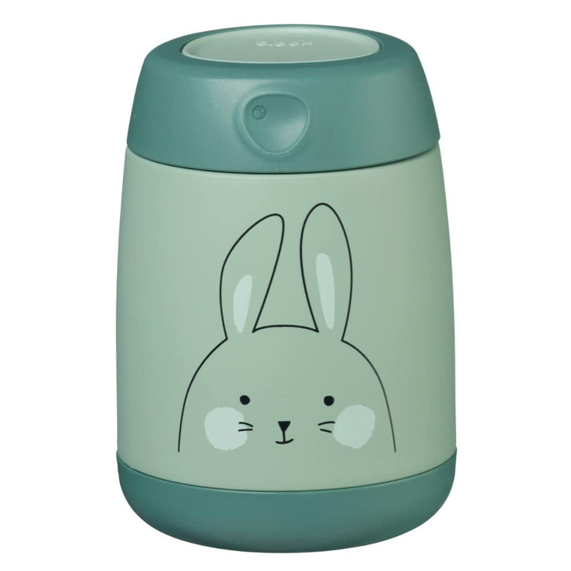 B.box Insulated Food Jar Mini So Bunny Green