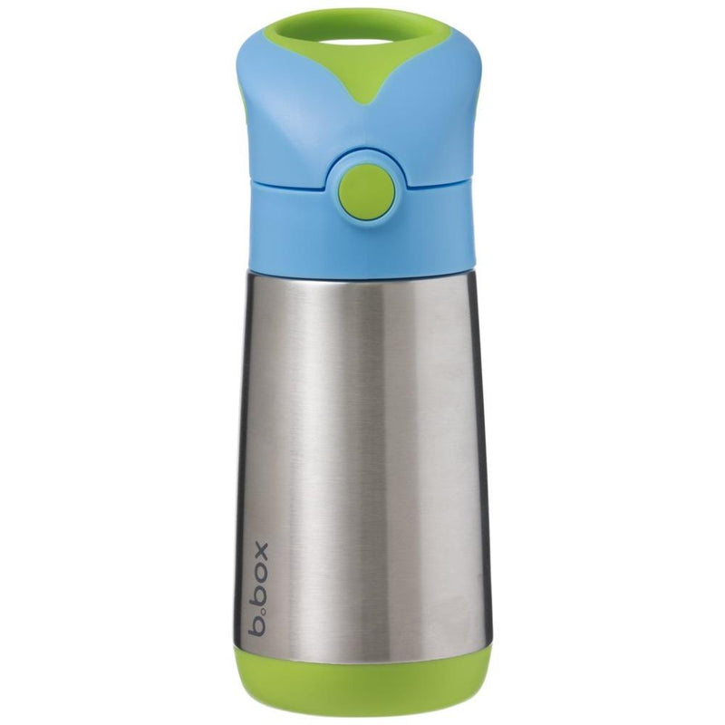 B.box Insulated Straw Sipper Drink Water Bottle 350ml