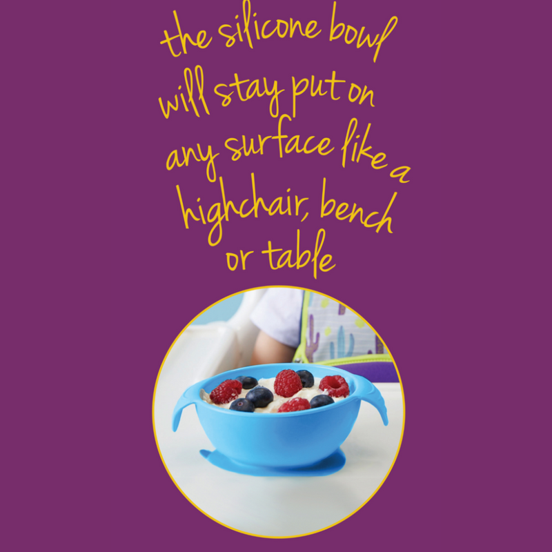 B.box Silicone First Feeding Set