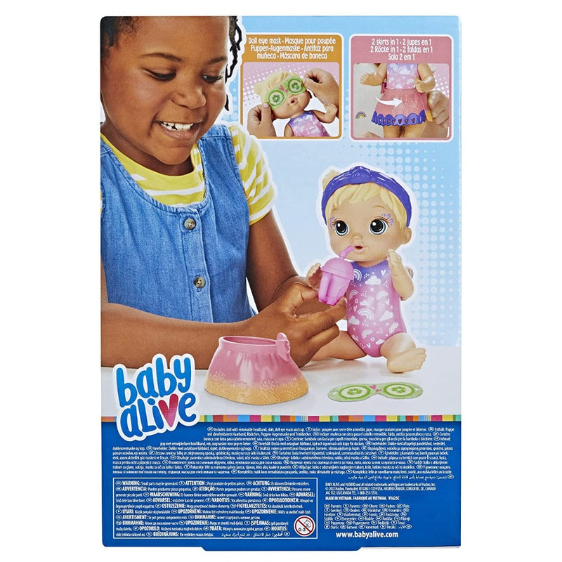 Baby Alive Rainbow Spa Baby Doll Blonde Hair