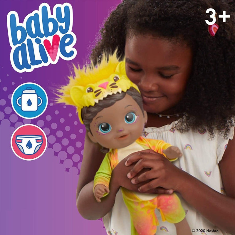 Baby Alive Rainbow Wildcats Doll -Lion