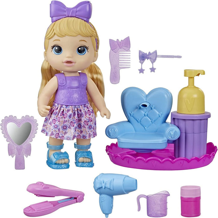 Baby Alive Sudsy Styling Baby Doll Blonde Hair
