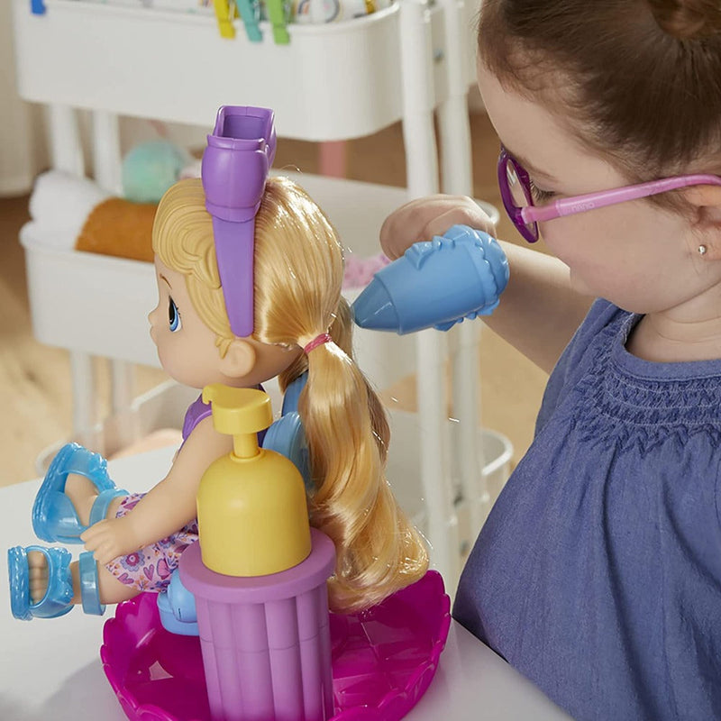 Baby Alive Sudsy Styling Baby Doll Blonde Hair