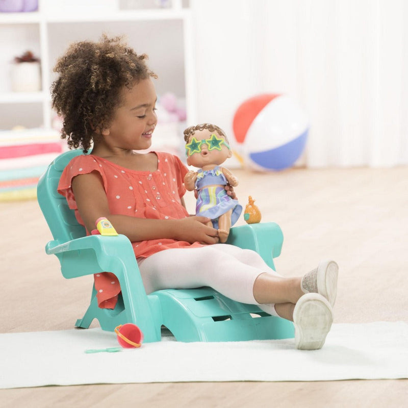 Baby Alive Sun N Sand Baby Doll Brown Hair With Beach Outfit