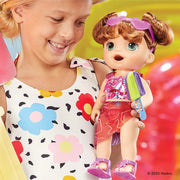 Baby Alive Sunshine Snacks Doll Brown Hair