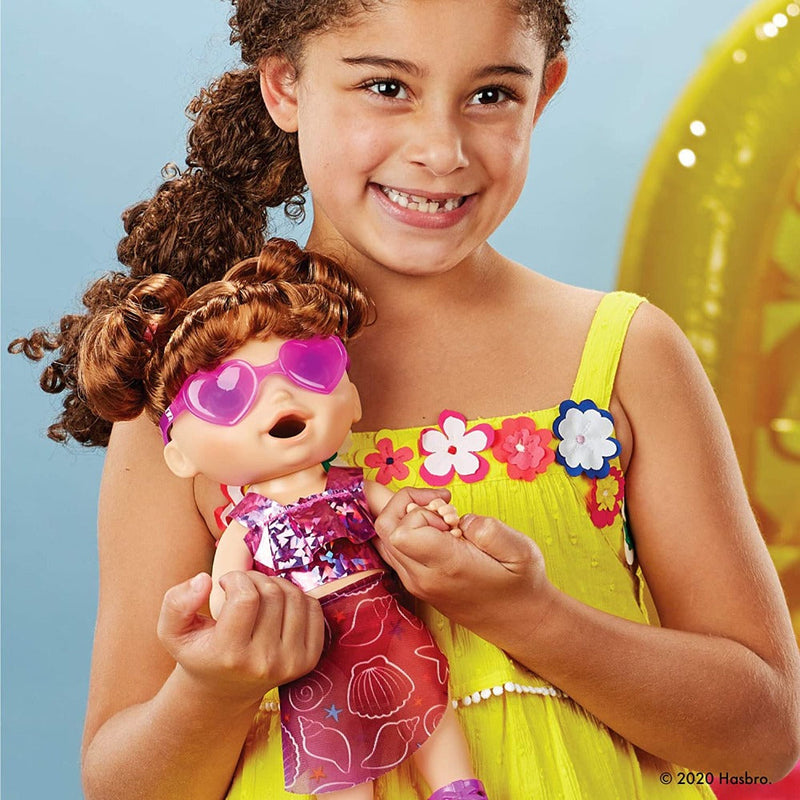 Baby Alive Sunshine Snacks Doll Brown Hair