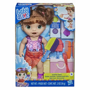 Baby Alive Sunshine Snacks Doll Brown Hair