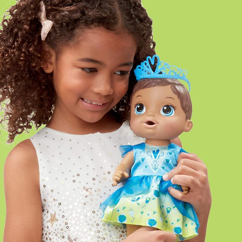 Baby Alive Tea n Sparkles Doll with Color-Changing Tea Set and Accessories