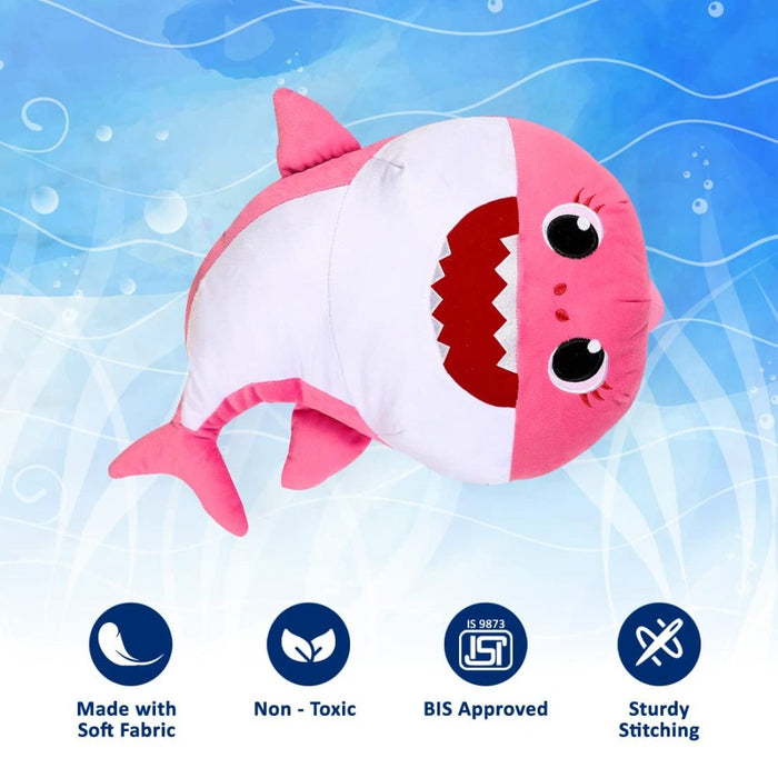 Soft & plush cheap singing baby shark toy