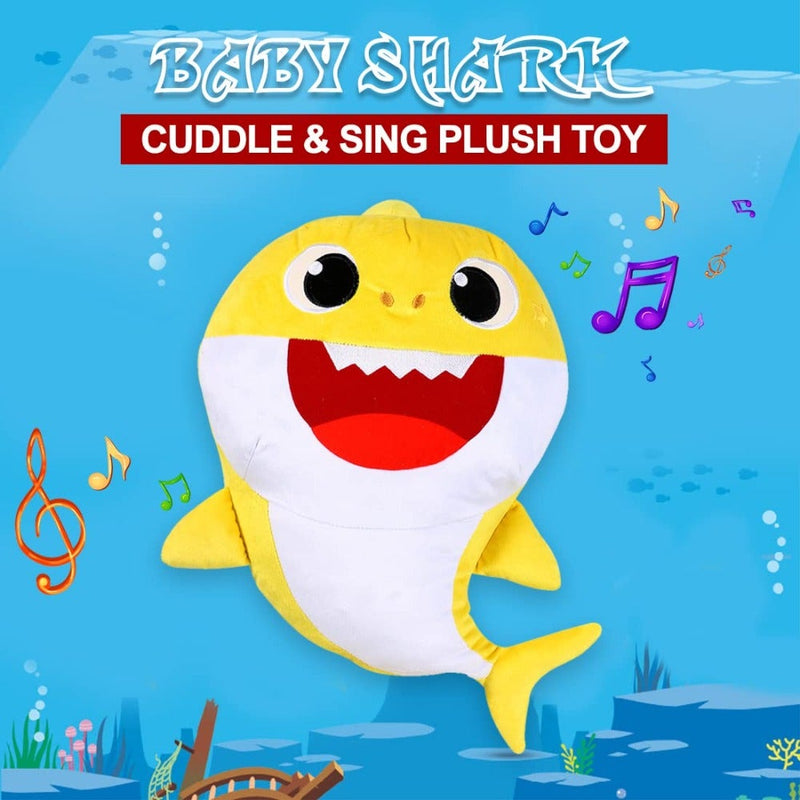 Baby Shark Plush Cuddle and Sing with Plush Toy 18 Inch