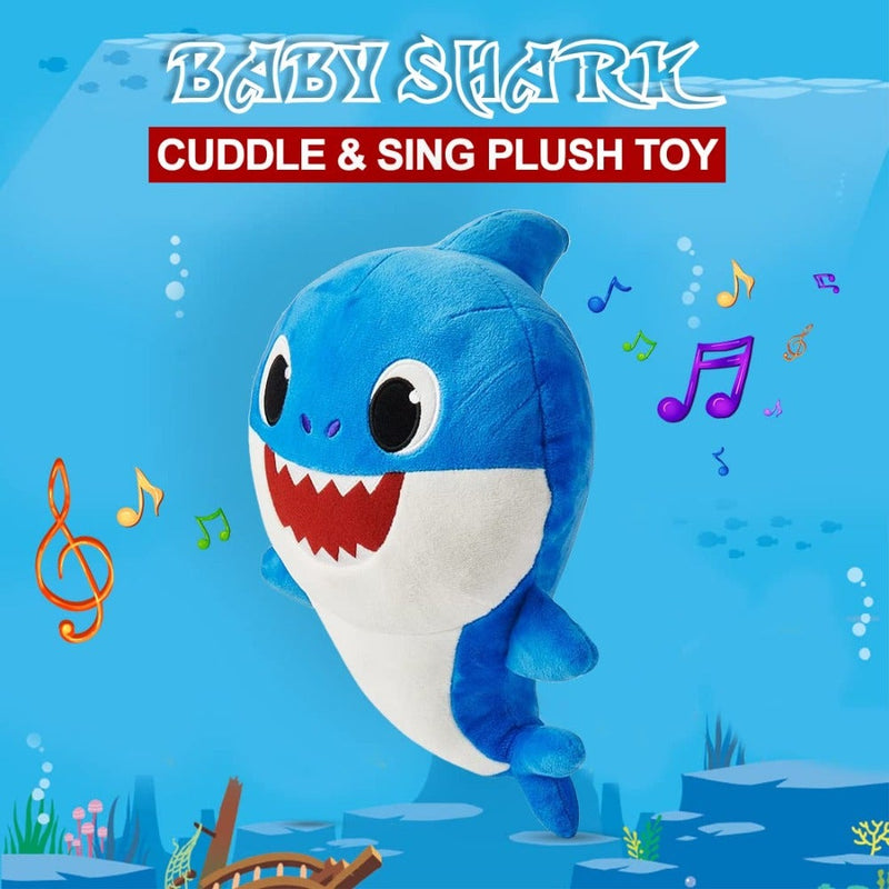 Baby Shark Plush Cuddle and Sing with Plush Toy 18 Inch