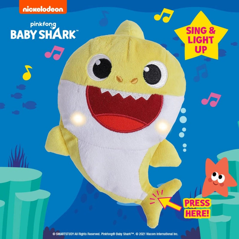 Baby Shark Plush Sing and Light up Plush Toy 12 Inch