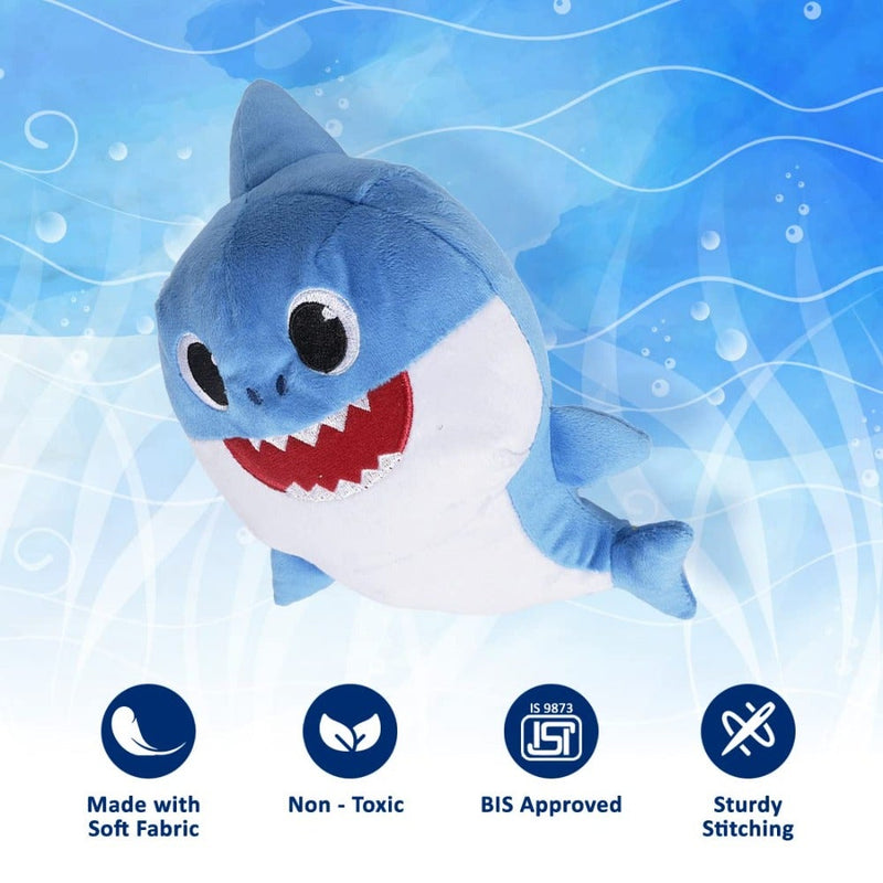 Baby Shark Plush Sing and Light up Plush Toy 12 Inch