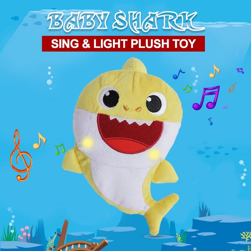 Baby Shark Plush Sing and Light up Plush Toy 12 Inch