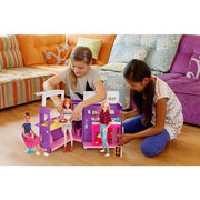 Barbie Food Truck with Multiple Play Areas & 30+ Realistic Play Pieces
