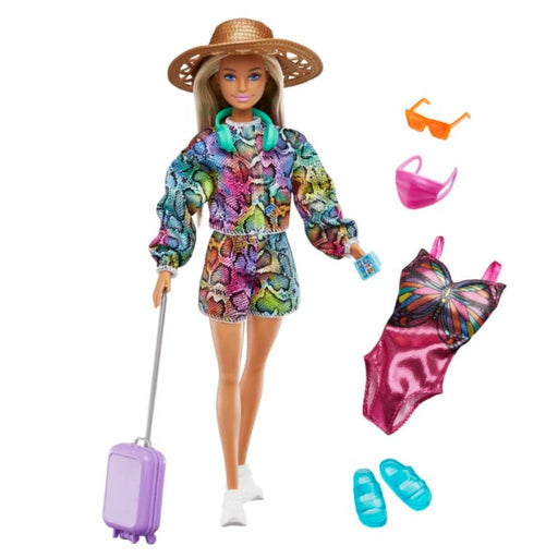 Barbie Holiday Fun Doll And Accessories-Dolls-Barbie-Toycra