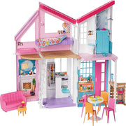 Barbie Malibu House Playset (25+ themed Accessories included)-Pretend Play-Barbie-Toycra