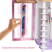 Barbie Malibu House Playset (25+ themed Accessories included)-Pretend Play-Barbie-Toycra