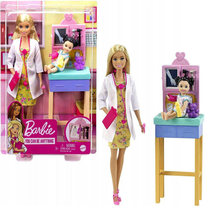 Barbie Pediatrician Doll Playset